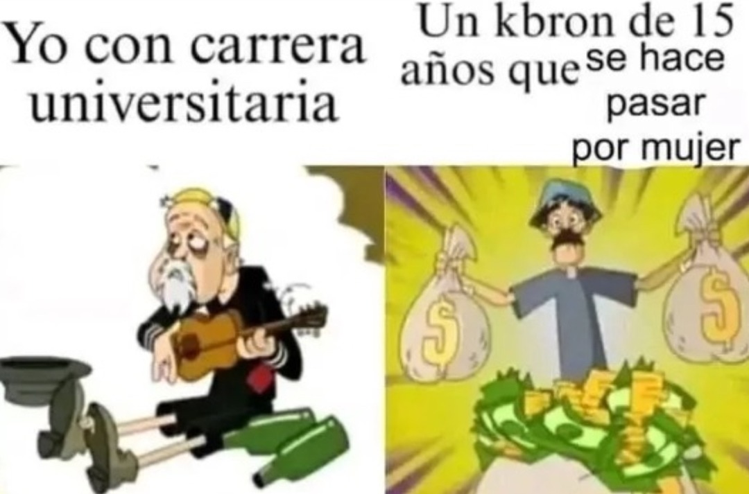 ya biste chavito como en mierdadroid - meme