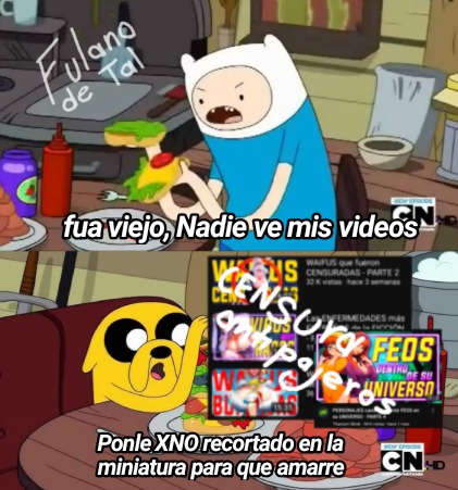 Y no olvide en la pestaña de comunidad señor calamardo, en la pestaña de comunidad - meme