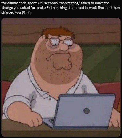 vibe coders, AI will not save you. You be still learn the hard way - meme