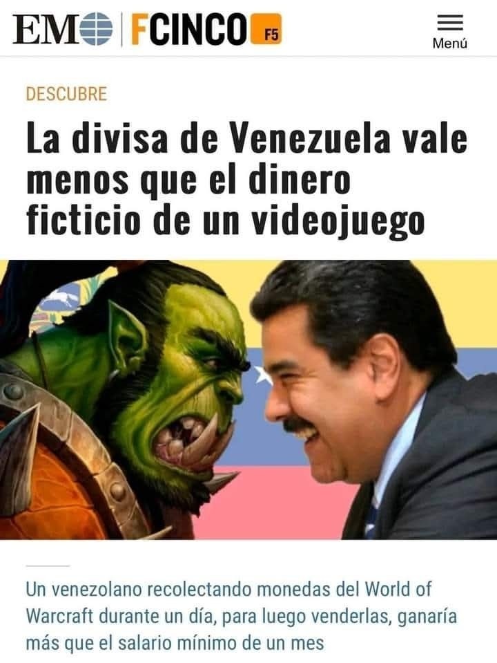 Venezuela potencia mundial - meme