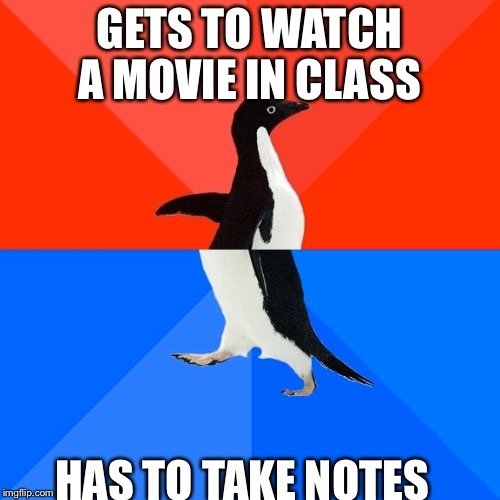 Awkward penguin - meme