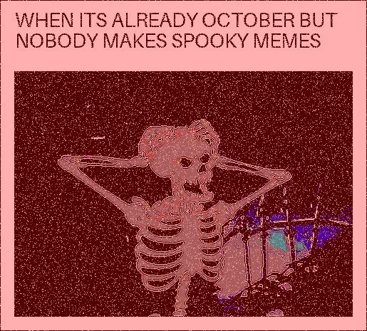THE SPOOKENING CAME BUT NO ONE ANSWERED - meme