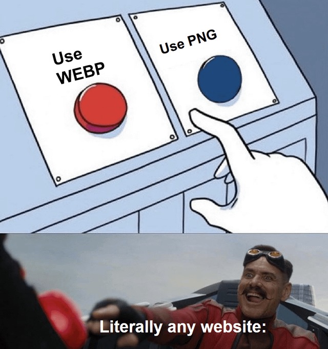 they don't do png - meme