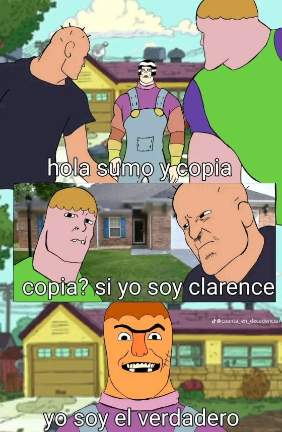 Clarence - meme