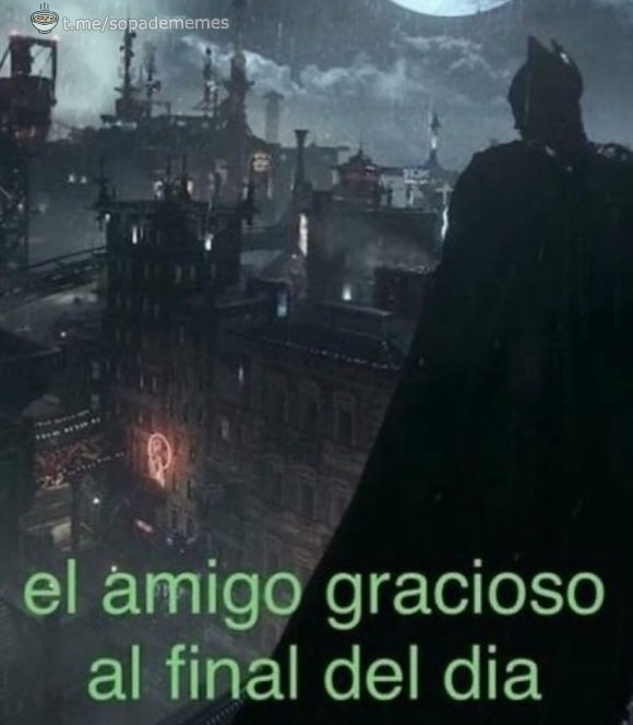 El compa gracioso que levanta el día con memes