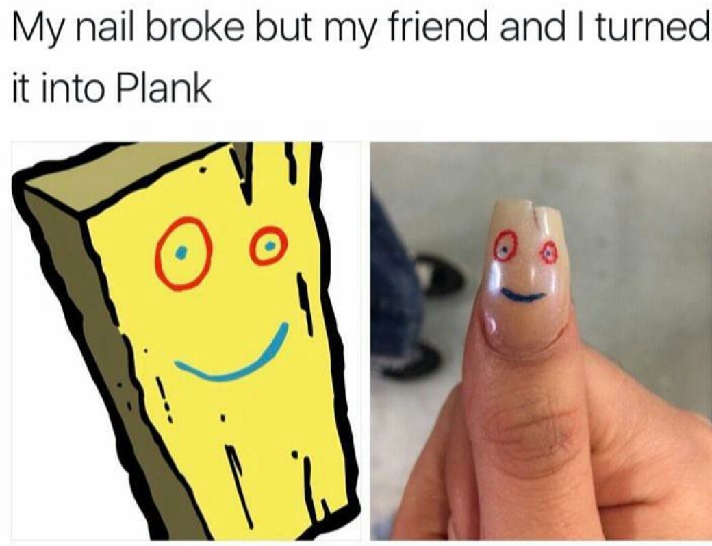 Plank - meme