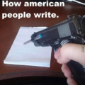 American people write