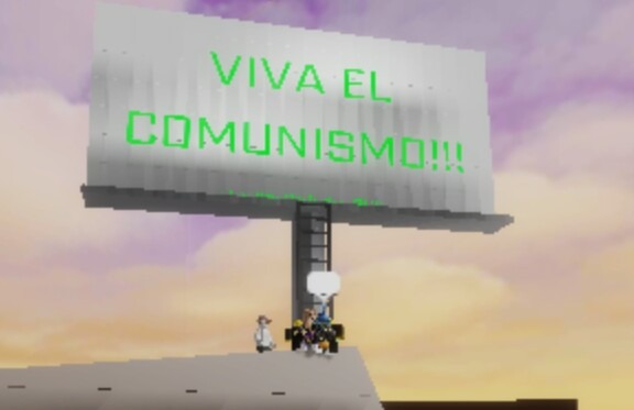 Viva el comunismo *c muere de hambre* - meme