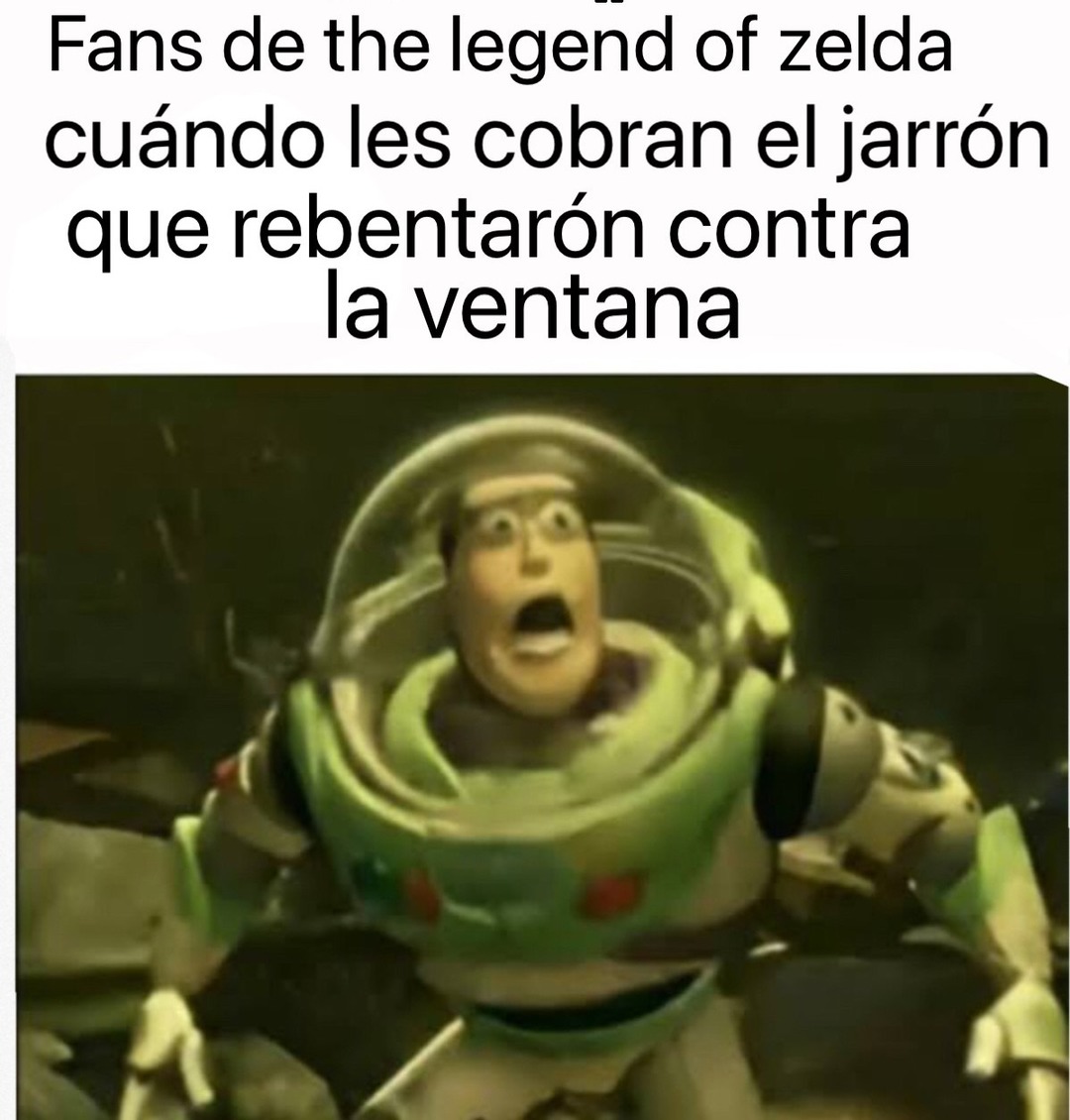 The legend of Zelada God - meme