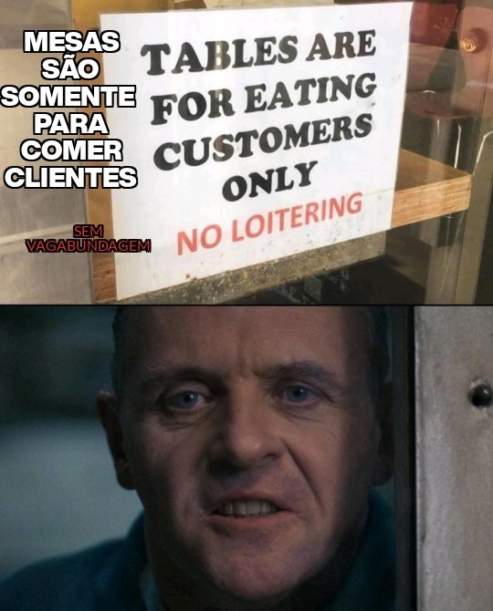 carne humana hmmm ... que delícia cara! - meme