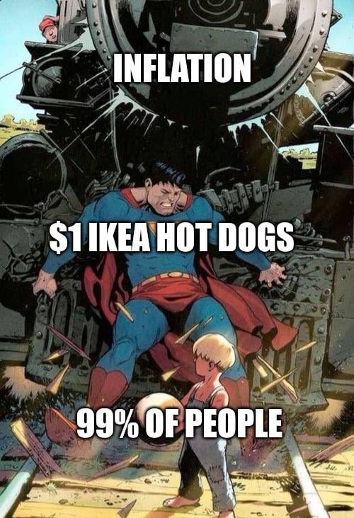 Ikea hot dogs - meme