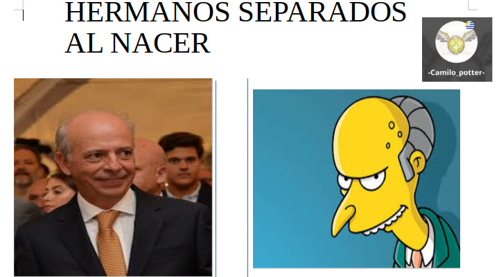 Para los curiosos, ese es el ministro de defensa Uruguayo - meme