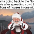 Stay home Santa