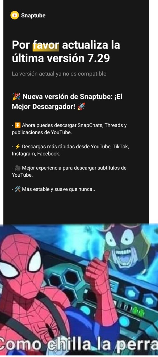 Espacio en blanco a sinkopeso - meme