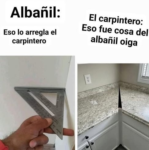 Tengo un primo albañil que lo hace mejor - meme