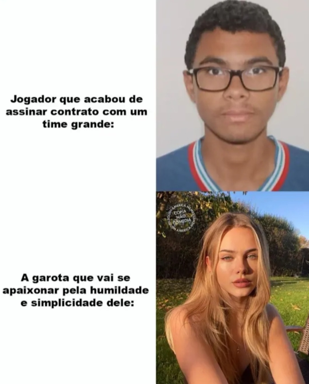 Jogador - meme