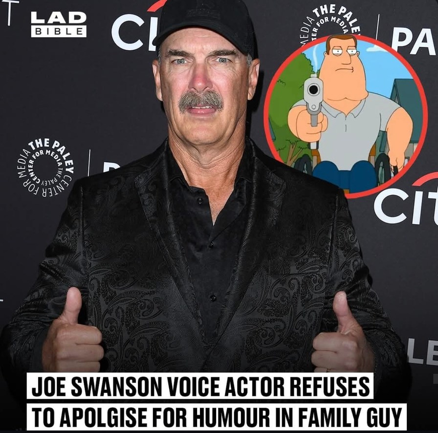 Joe Swanson’s voice actor won’t apologize for a Family Guy joke - meme