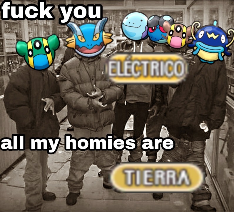 Tipo electrico: fuck this shit i'm out - meme