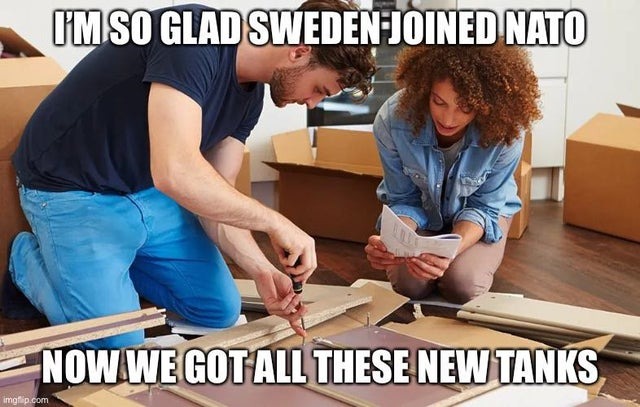 Sweden tanks - meme