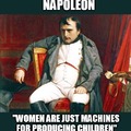 Napoleon being Mean but also Speaking facts