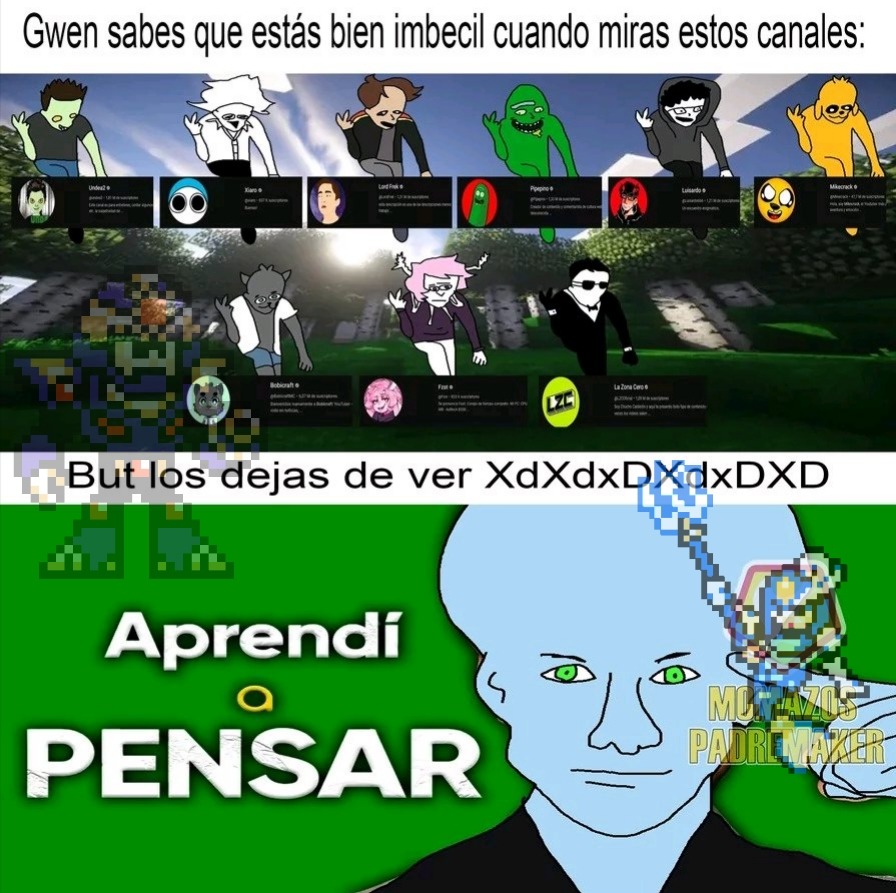 No sé, nunca vi esas mierdas :fuckyeah: - meme