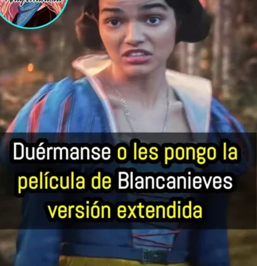 o se duermen o pongo Blancanieves versión extendida - meme