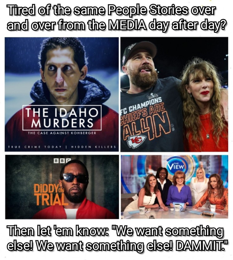 TV and Print Ratings Tanking - meme