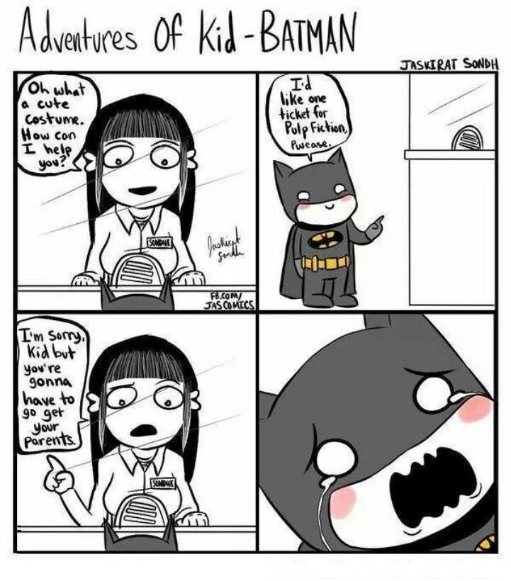 poor batman - meme