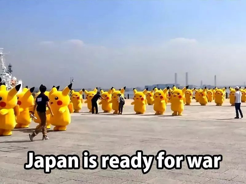 pikachu army - meme