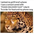 Food delivery guy