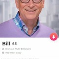 Bill Gates on Tinder