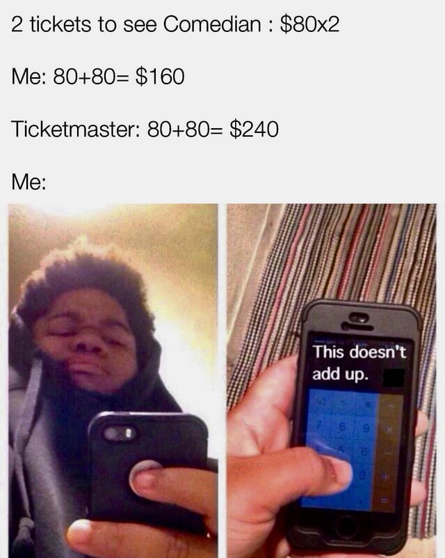 Ticketmaster - meme