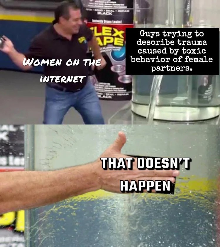 Women on the internet - meme