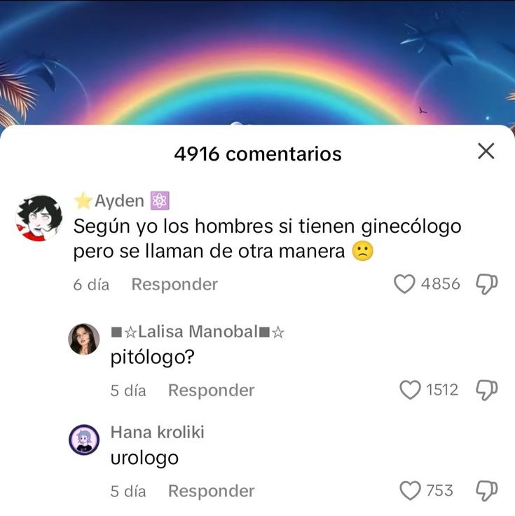 Más comentarios de tiktok que me encontré - meme