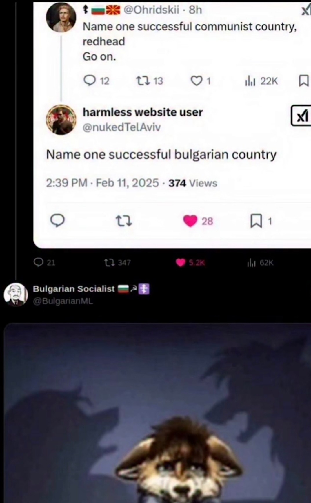 Name one successful Bulgarian country bro - meme
