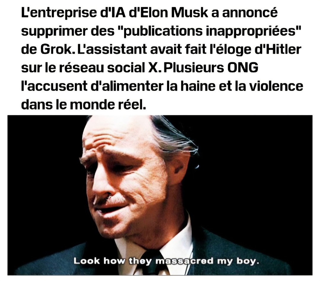 On peut même plus rendre hommage au führer snif snif - meme