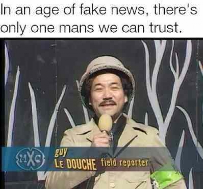 You are fake news - meme