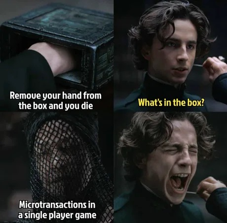 Microransactions meme