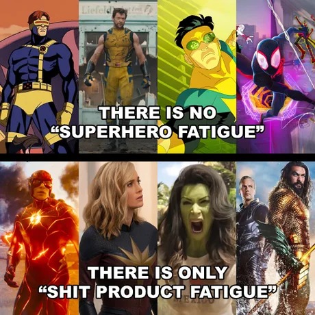 Shit product fatigue yeah - meme
