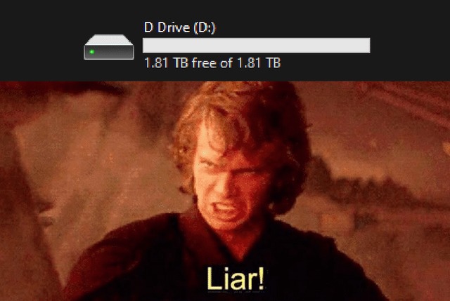 D Drive meme