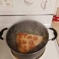 Mmm boiled pizza