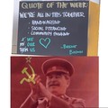 Stalin is proud...