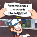 Recommended password