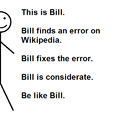 Be like bill
