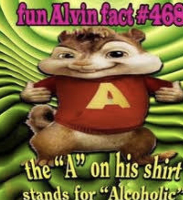 fun facts with alvin - meme