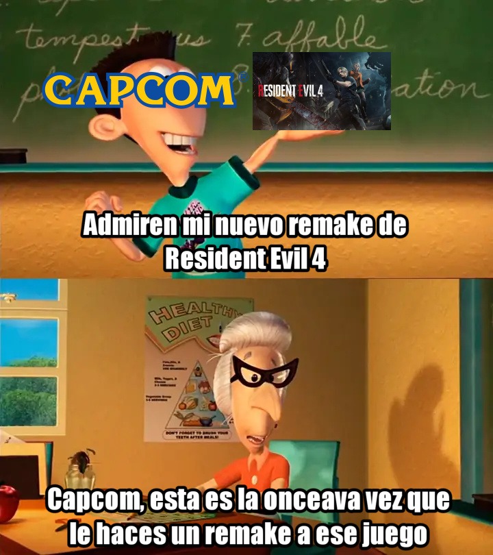 Ya dejen morir a Resident Evil 4 - meme