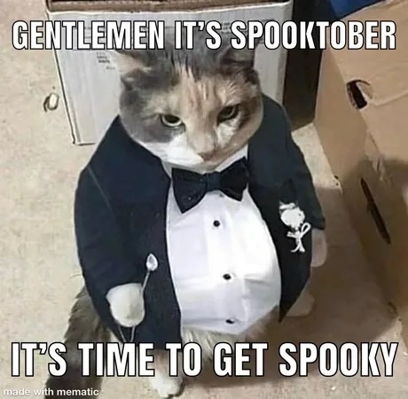 Hello spooktober - meme