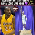 LA Lakers new Kobe statue