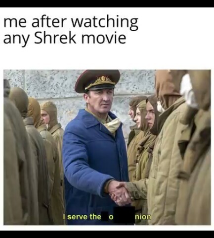 Shrek is life shrek is love - meme