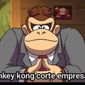 Donkey kong corte empresario
